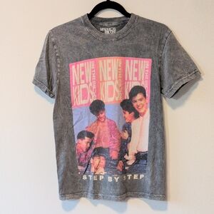 Vintage Graphic T-Shirt with Band Print